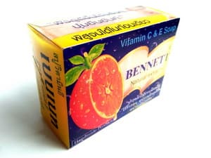 Bennett Soap natural extracts Vitamin C _ E